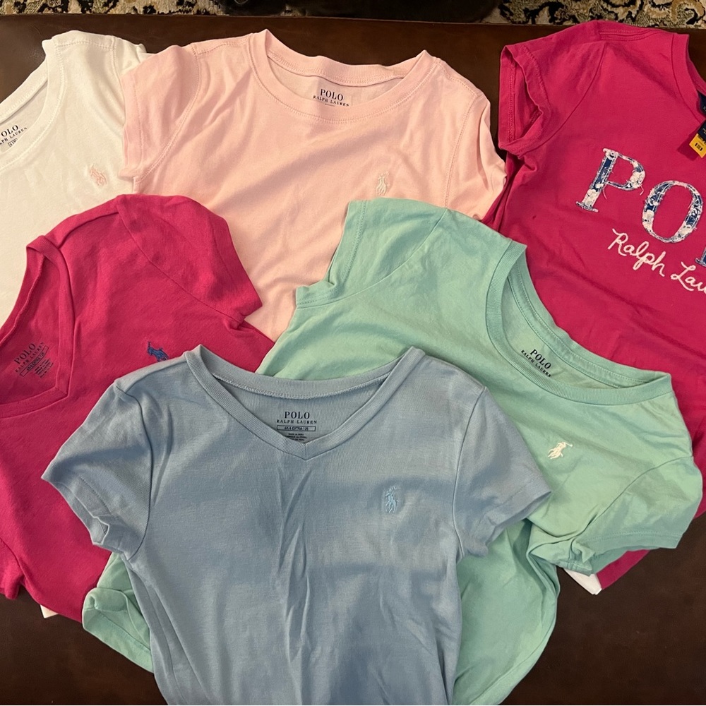 Ralph Lauren Lot of T shirts size 6